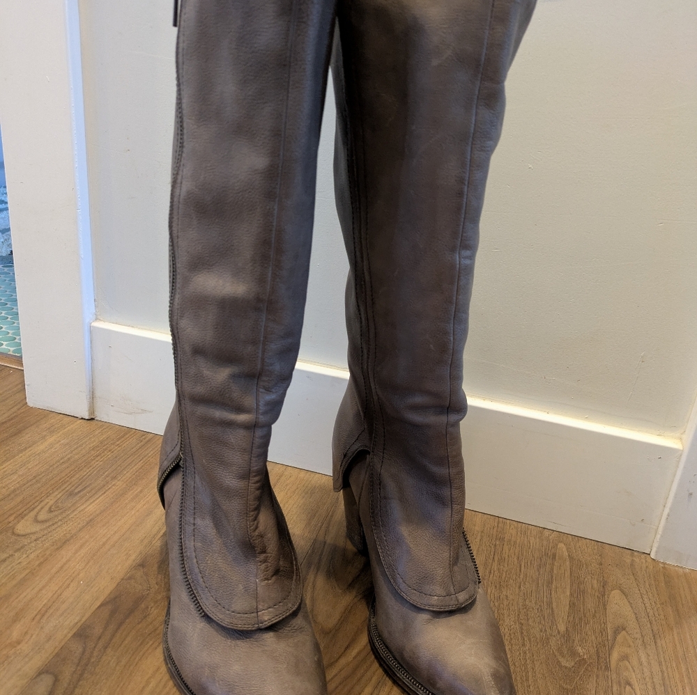 Leather Francesco Morichetti Boots 40 - Picture 4 of 6